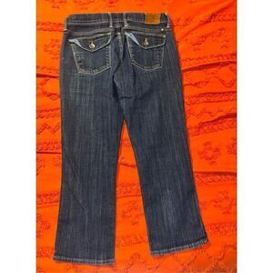 Lucky Brand sweet-n- crop blue jeans 6/28